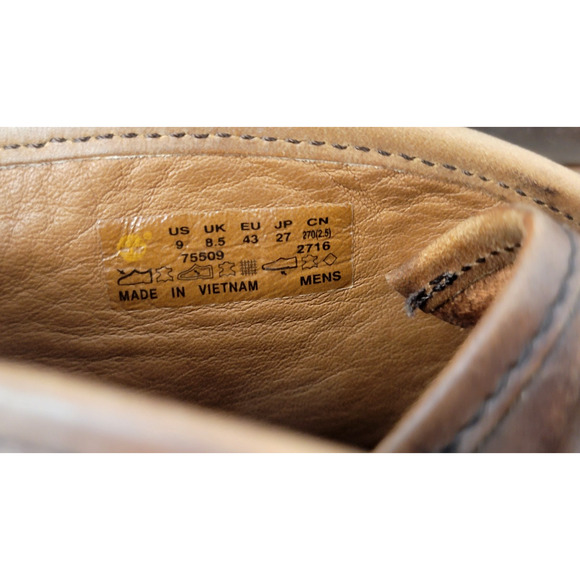 Timberland Boot Co Wodehouse Chukka Boots Brown Leather Men’s 9 main image 5